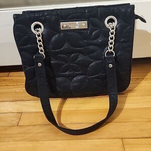 Relic Shoulder Bag - Purse / Handbag / Shoulder Bag - Quilted Black